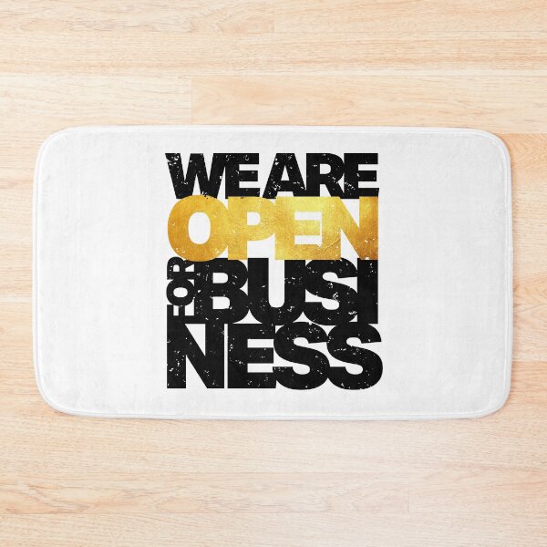 Item preview, We are open for business - Information Notice designed and sold by Inc-Solutions.