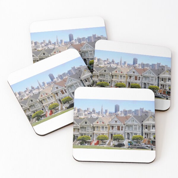 Aperçu de l'œuvre Full House-The Painted Ladies San Francisco créée et vendue par KevinTPerry.