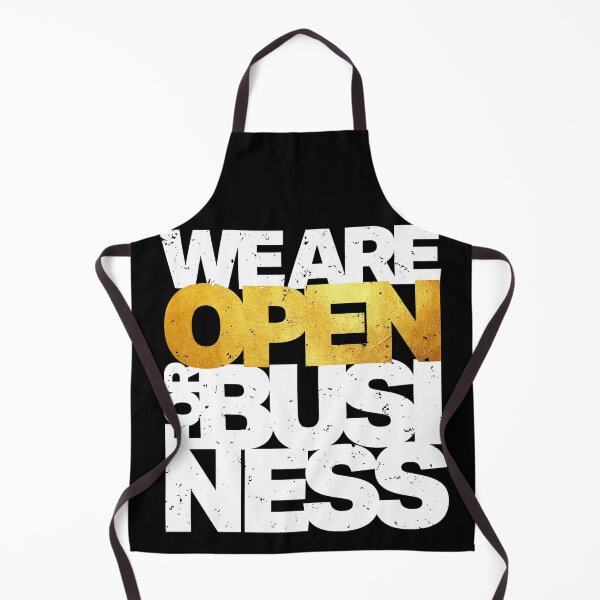 Item preview, We are open for business - Information Notice designed and sold by Inc-Solutions.
