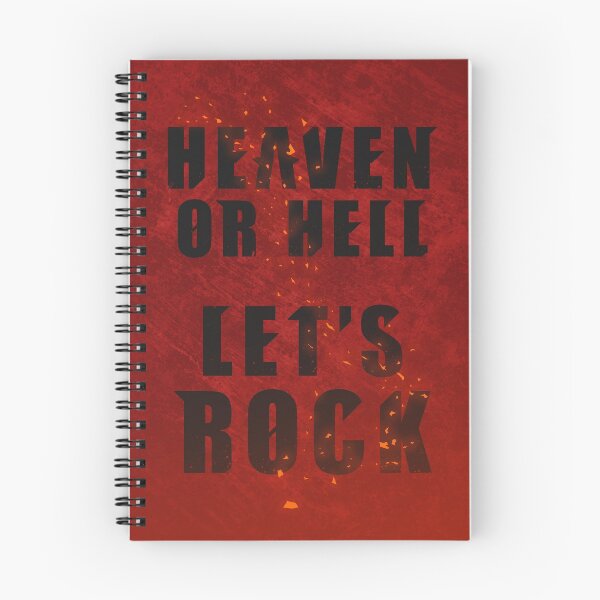 Item preview, Heaven or Hell Let's Rock designed and sold by ashplus.