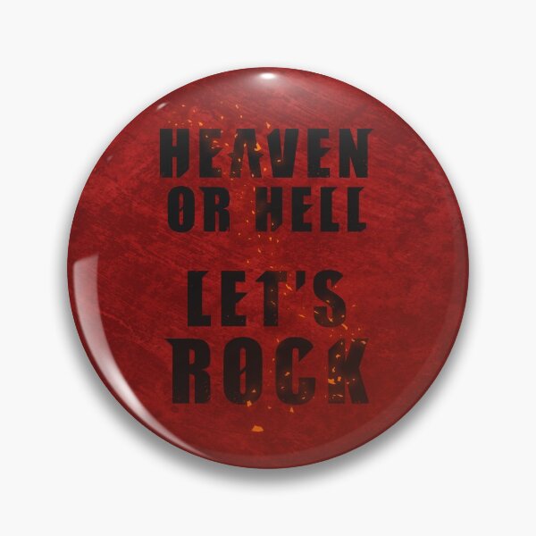 Item preview, Heaven or Hell Let's Rock designed and sold by ashplus.