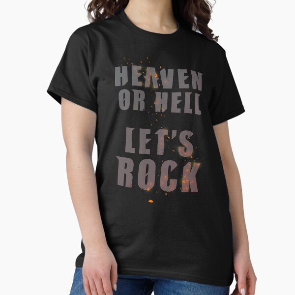 Item preview, Heaven or Hell Let's Rock designed and sold by ashplus.