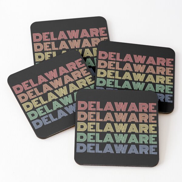 Item preview, Delaware Retro Vintage Classic Fan Gift designed and sold by LadySaltwater.