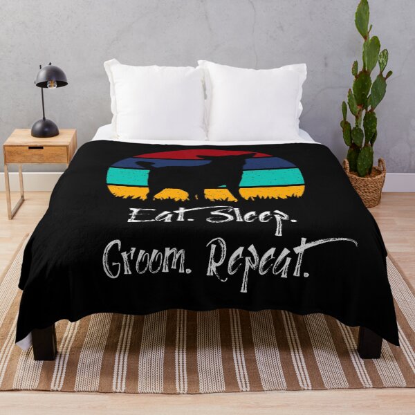 Item preview, Dog Grooming Eat Sleep Groom Repeat Lover Puppy designed and sold by Emerg-Apparel.