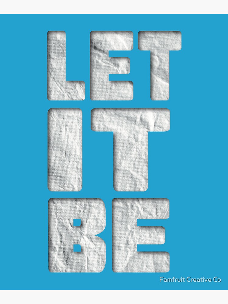 Let it Be Tote Bag – DeannArt