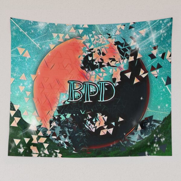 Item preview, Borderline Proud on Display  designed and sold by KnightStarrArt.