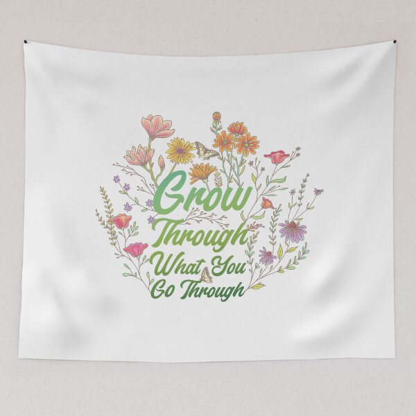 Item preview, Grow Through What You Go Through designed and sold by BrainGardening.