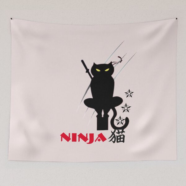 Item preview, Ninja Cat designed and sold by HandyDesign22.