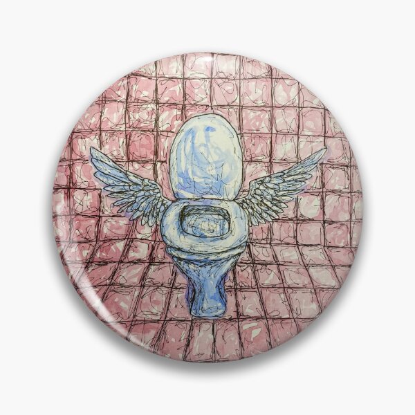 Item preview, A toilet with wings designed and sold by MaunaLoa77.
