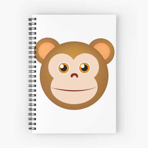 Item preview, Monkey face cartoon designed and sold by mishamisha.