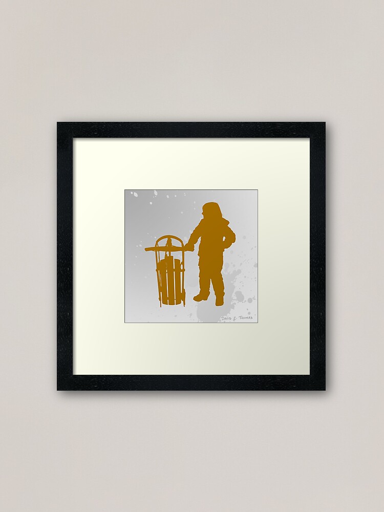 Alternate view of Me and My Arrow Framed Art Print