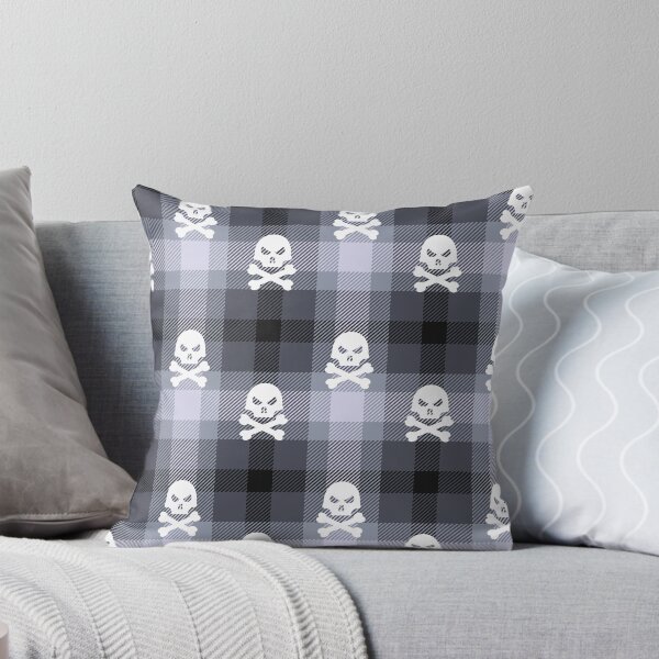 Item preview, Black Plaid Skull designed and sold by bearapaw.