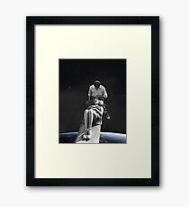 Pool Side Framed Print