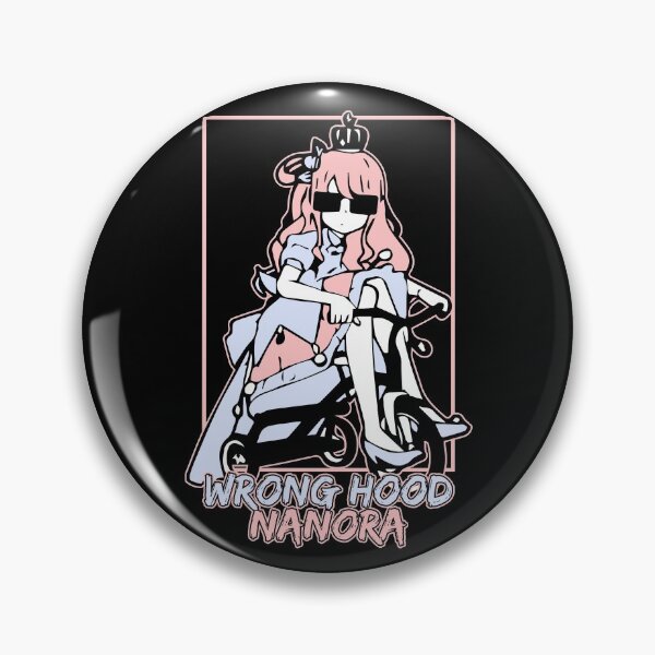 Item preview, Wrong Hood Nanora Hololive Himemori Luna designed and sold by TonaPlancarte.