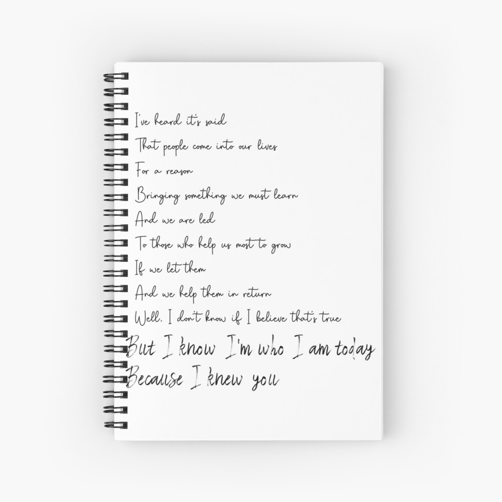 For Good - Wicked the Broadway musical Art Print