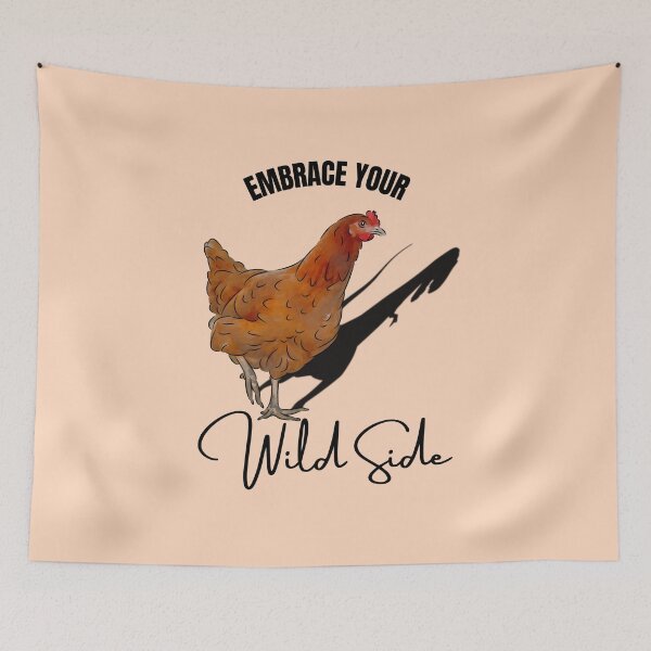 Item preview, Embrace your Wild Side, Adorable Chicken, Little Hen Dinosaur, Cute little Henosaur. designed and sold by Orianah.