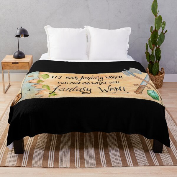 Item preview, It's Your Fantasy World designed and sold by ToadAndTempest.