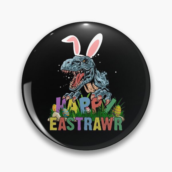 Item preview, Happy Eastrawr Costume Cute T Rex Dinosaur Easter Bunny Egg designed and sold by PrintOfi.