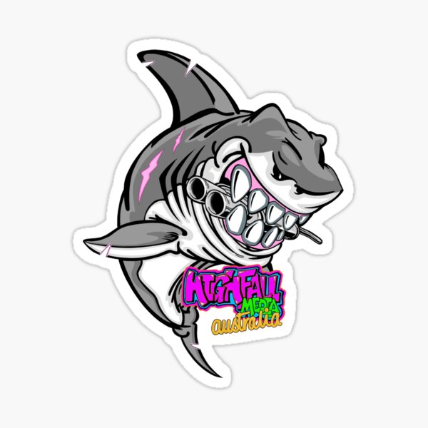 BIG A## SHARK Sticker