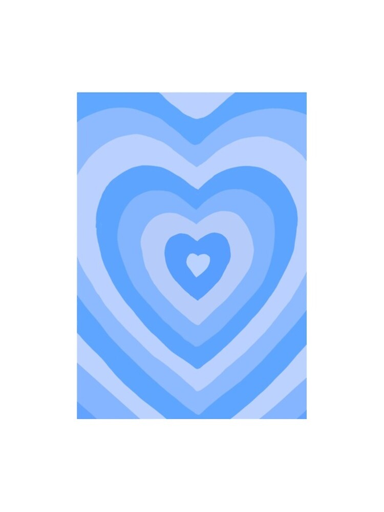 Blue Heart | Aesthetic Blue Wallpaper Download | MobCup