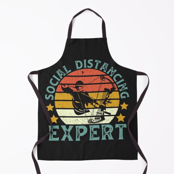 Item preview, Vintage Retro Archery Social Distancing Expert designed and sold by DreamColor.