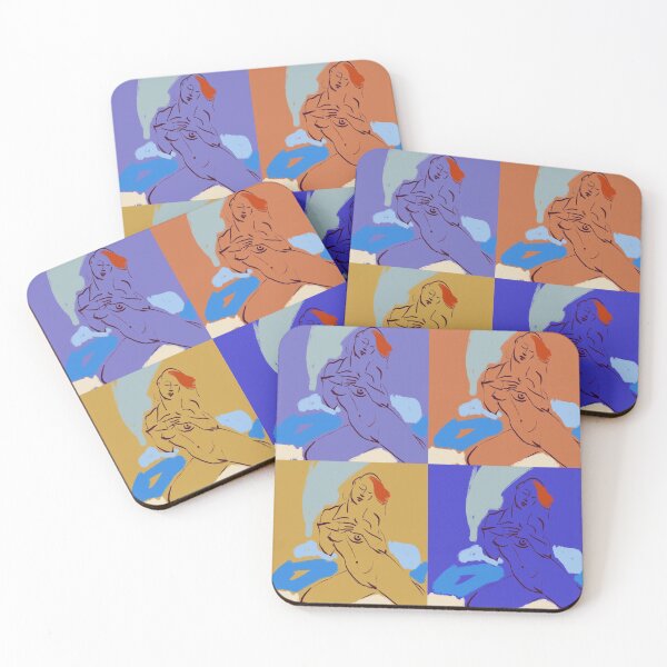 Item preview, Color Block series: Her Red Hair designed and sold by Susan R. Kirshenbaum.