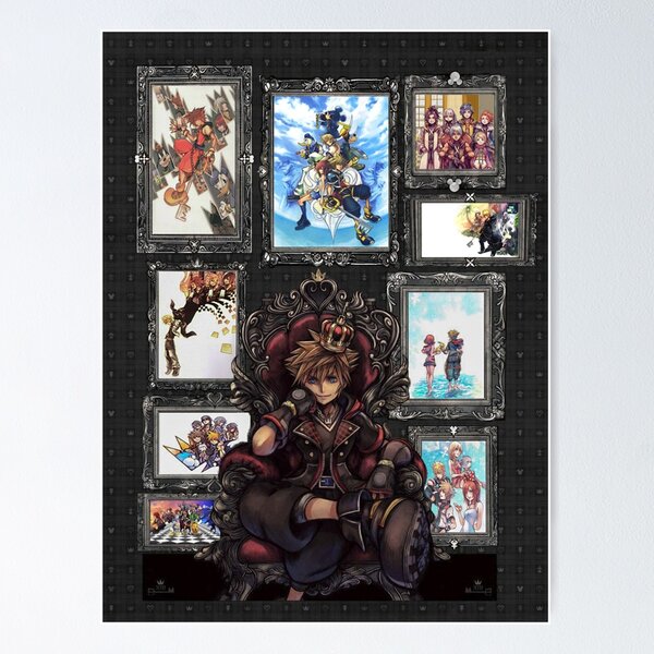 Kingdom hearts Sora Art Board Print for Sale by skydesigns