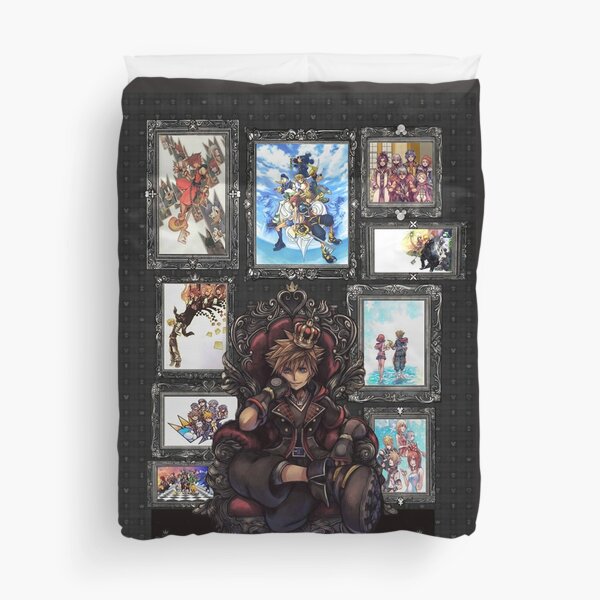 Vista previa del artículo con la obra «Compilación del trono de Kingdom Hearts», diseñado y vendido por renji55eb.