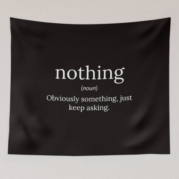 Item preview, Funny Definition: Nothing designed and sold by T-ShirtGuy.