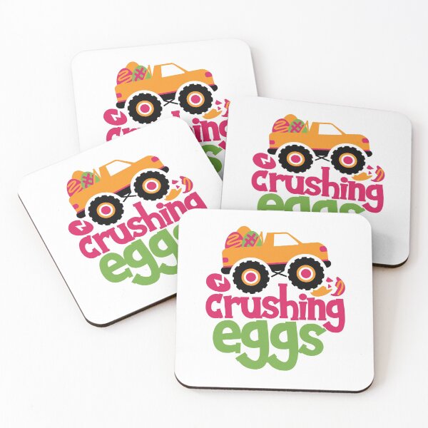 Item preview, Crushing Eggs Easter Truck Tee, Cute Happy Easter Day Design designed and sold by PrintOfi.