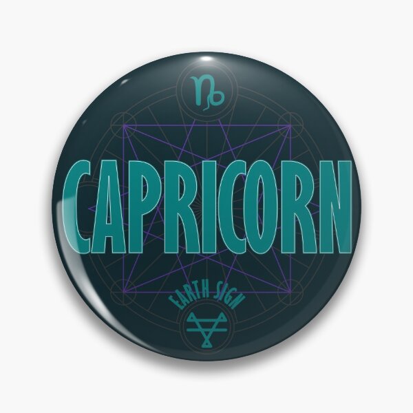Aperçu de l'œuvre Horoscope du signe de terre Capricorne créée et vendue par MindfulMeta.