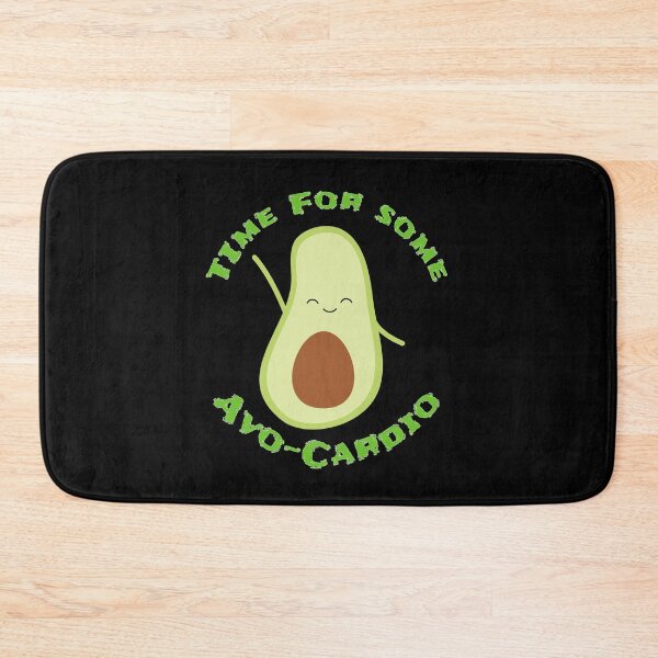 Item preview, Funny Avocado Time For Some Avo-Cardio  designed and sold by TheButtonCrew.