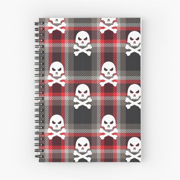 Item preview, Red Plaid Skull designed and sold by bearapaw.