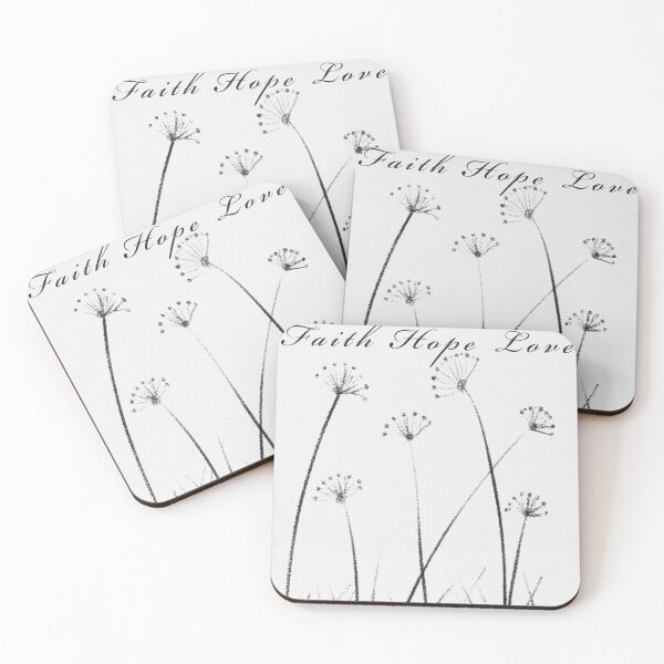 Item preview, Faith Hope and Love designed and sold by R. Leon | Aurora & Douglas.