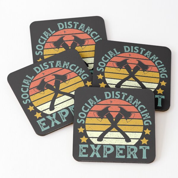 Item preview, Axe Throwing Social Distancing Expert designed and sold by DreamColor.