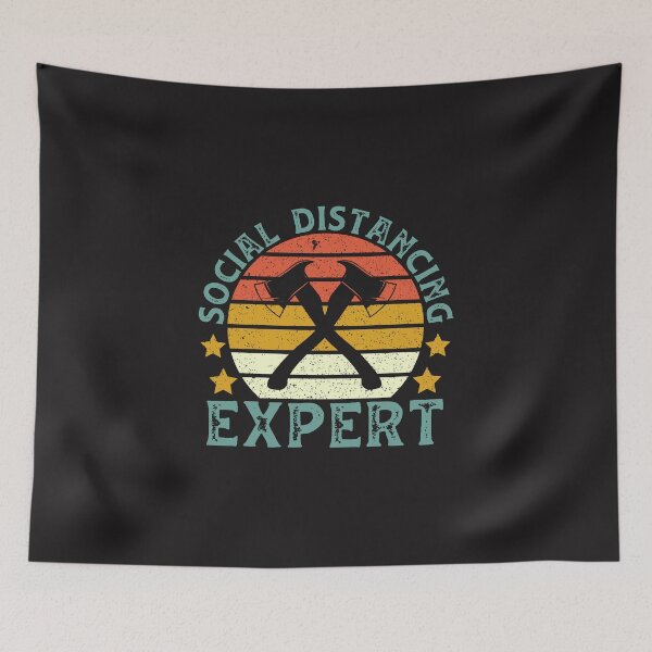Item preview, Axe Throwing Social Distancing Expert designed and sold by DreamColor.