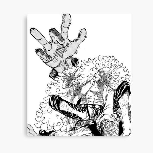 Doflamingo Jolly Roger Canvas Print By Scanwood Redbubble