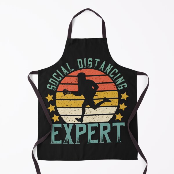 Item preview, Vintage Retro Lacrosse Social Distancing Expert designed and sold by DreamColor.