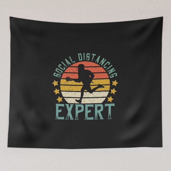 Item preview, Vintage Retro Lacrosse Social Distancing Expert designed and sold by DreamColor.
