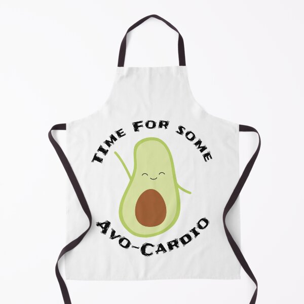 Item preview, Cute Avocado Time For Some Avo-Cardio designed and sold by TheButtonCrew.