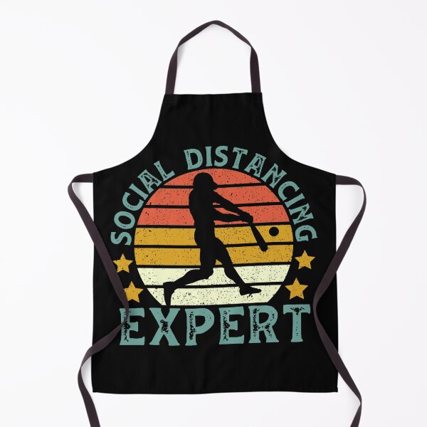 Item preview, Retro Baseball Social Distancing Expert designed and sold by DreamColor.