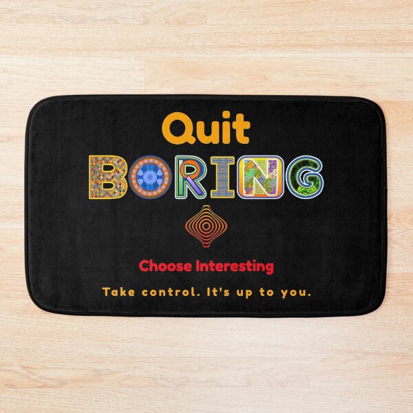 Item preview, Quit Boring Choose Interesting (Take Control) designed and sold by artfulnotebook.