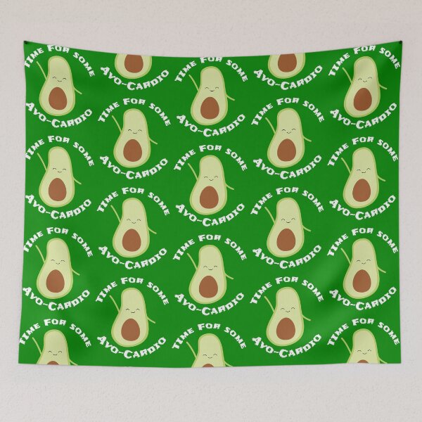 Item preview, Cool Avocado Working Out Time For Some Avo-Cardio  designed and sold by TheButtonCrew.