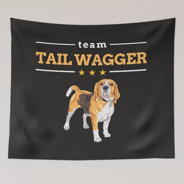 Item preview, Team Tail Wagers designed and sold by dogcuddleralert.