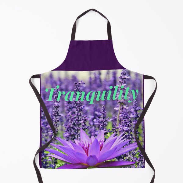 Item preview, Tranquility Floral Lavender Purple Lotus Flower Inspirational  designed and sold by silviaol.
