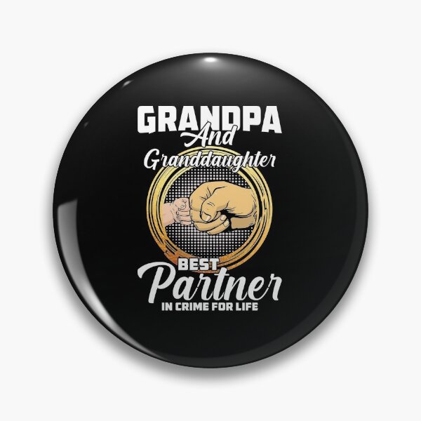Item preview, grandpa and granddaughter best partner in crime for life  designed and sold by hasanmasud.