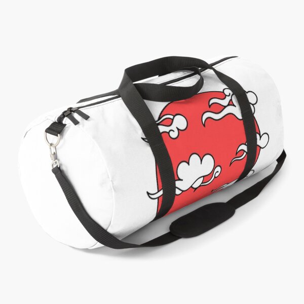 Item preview, Japanese Wind Clouds Line Art with Red Sun and White Clouds designed and sold by Qestro.