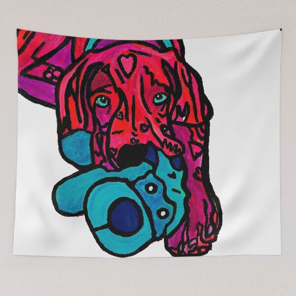 Item preview, Great Dane Rufus over White designed and sold by Amanda A. Anthony.