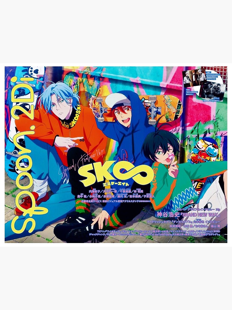 Anime SK8 the Infinity Poster Cartoon Paper Printed Painting Home Decor  Wall Art for Kids Room