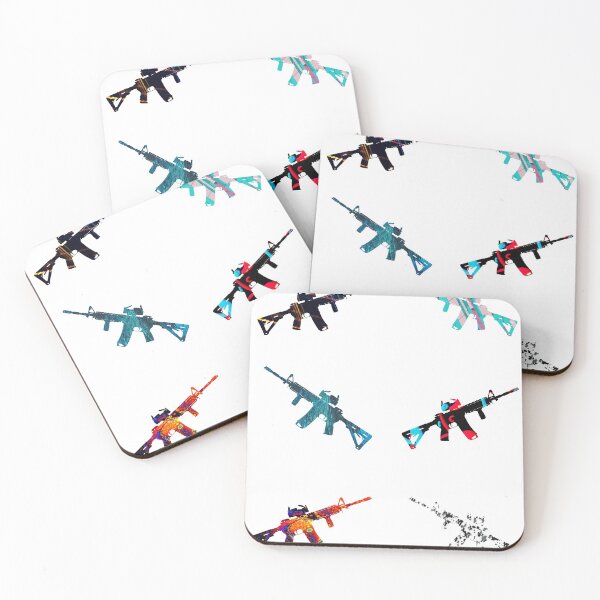 Item preview, AR15 Gun Custom Art Wrap Pack designed and sold by Matt Ballinger.